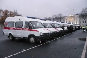 Вологодским врачам вручат ключи от новых автомобилей скорой помощи